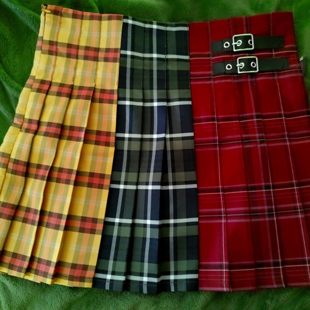 Tri color skirt